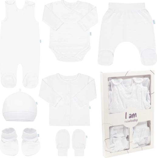 New Baby I AM babyudstyrssæt til hospitalet – hvidt