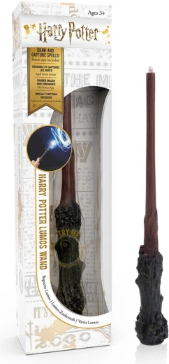 Harry Potter-tryllestav med lys - 1 stk.