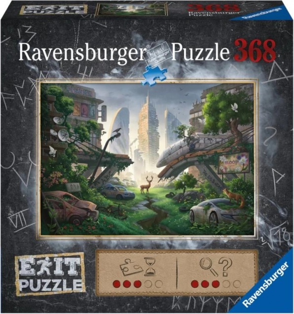 Ravensburger puslespil EXIT: Forladt by 368 brikker
