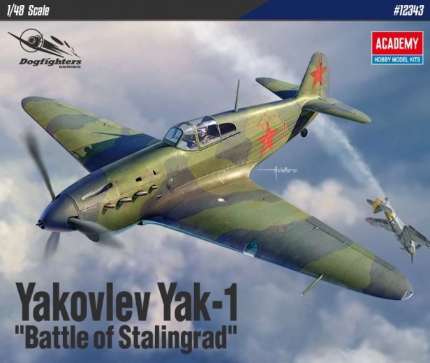 plastikmodel Yakovlev Yak-1 – Slaget om Stalingrad