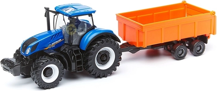 Bburago-traktor New Holland T7.315 med anhænger