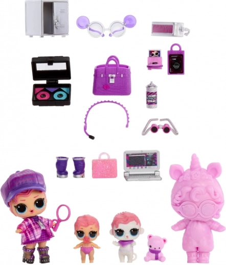 Rigt tilbehør og opbevaringskapsel