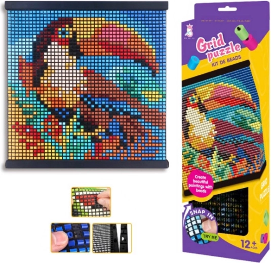 Kreativ mosaik med perler – sæt til at lægge billeder