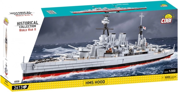byggesæt af skibet HMS Hood 1:300