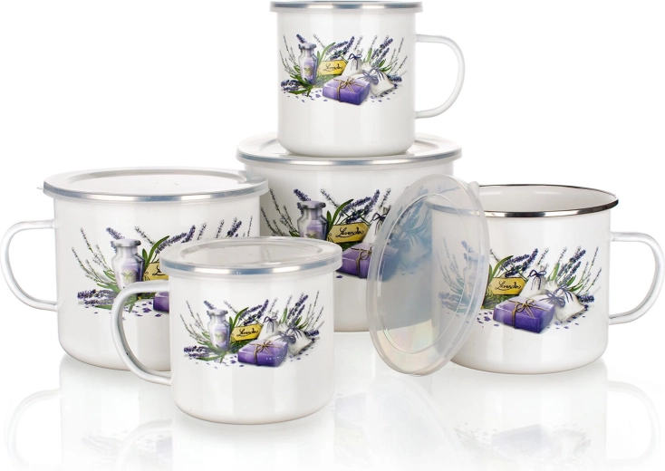 Stilfuldt Lavender-motiv