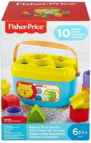 Første klodser til baby FISHER‑PRICE