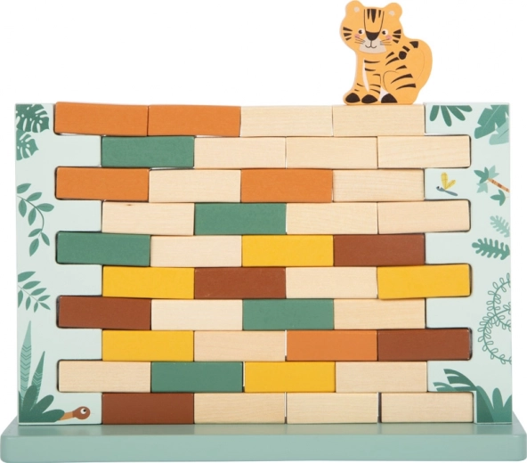 Balanceringsudfordring med lille tiger