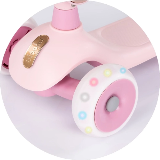 Lysende PU-hjul for ekstra sjov