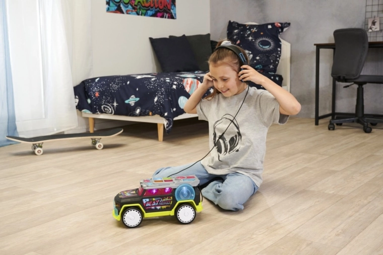 Lysshow synkroniseret med lyden