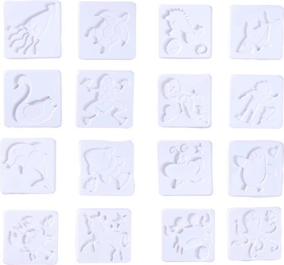 Rigt udvalg af farver og motiver