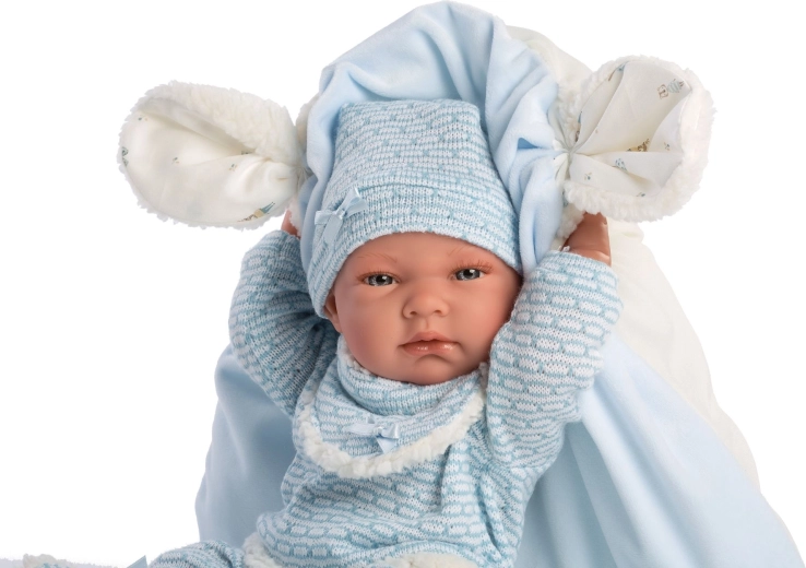 Krammeklud og pude som underlag