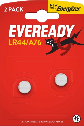 Energizer Eveready knapcellebatteri LR44 (A76) 1,5 V