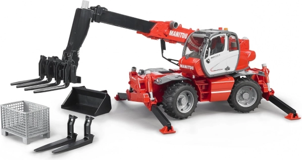 Bruder teleskoplæsser MANITOU MRT 2150 med tilbehør 1:16