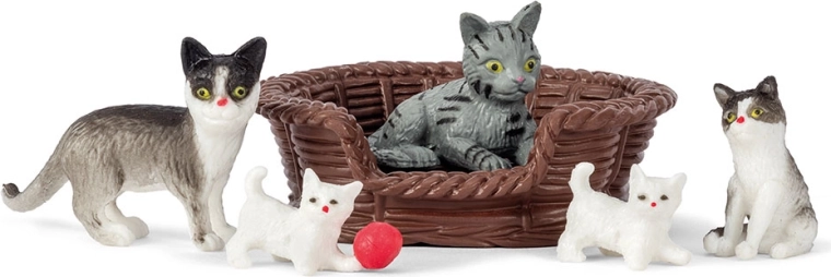 Lundby kattefamilie til dukkehus