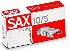 Hæfteklammer SAX 10/5, 1000 stk.