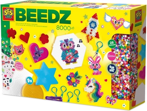 SES Creative sæt med strygeperler og tilbehør