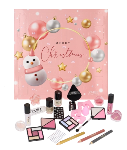 Adventskalender med kosmetik Square Snowman