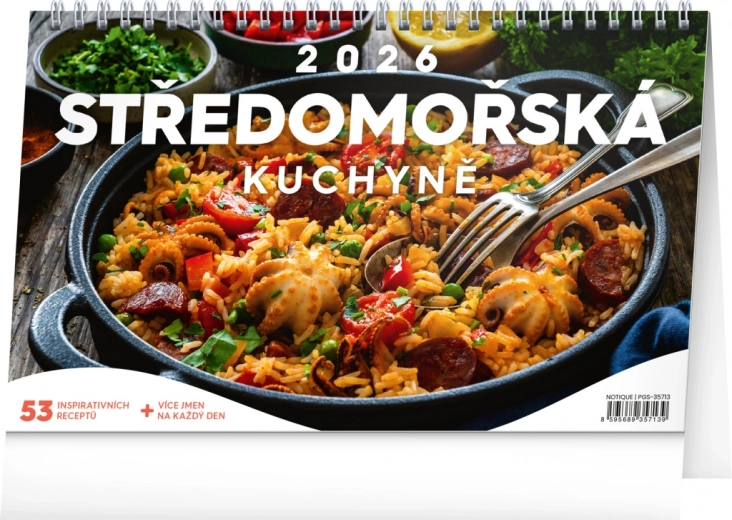 Bordkalender Middelhavskøkken 2026