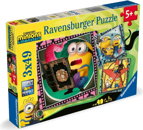 Puzzle Mimoni 3, 3 × 49 brikker