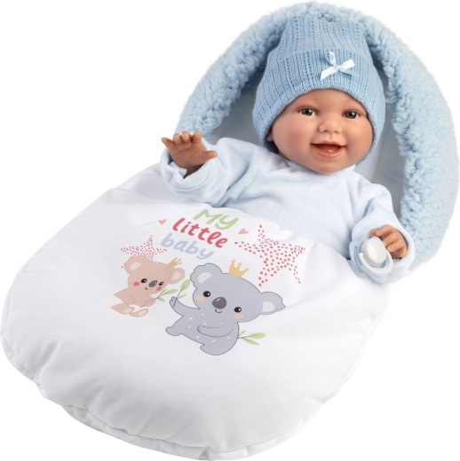 Llorens realistisk lyddåb med baby New Born 38 cm
