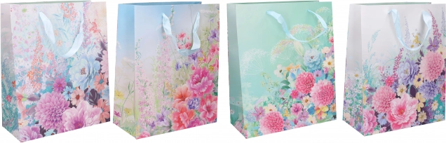 Gavepose L, 40 × 30 × 12 cm – mix af helårsmotiver