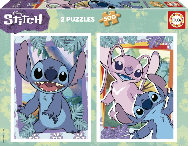 Educa Puzzle Stitch 2x500 brikker