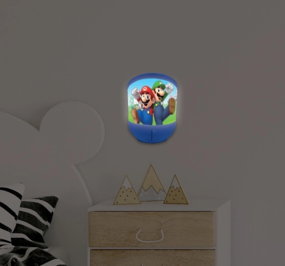 2-i-1-lampe til bord og væg