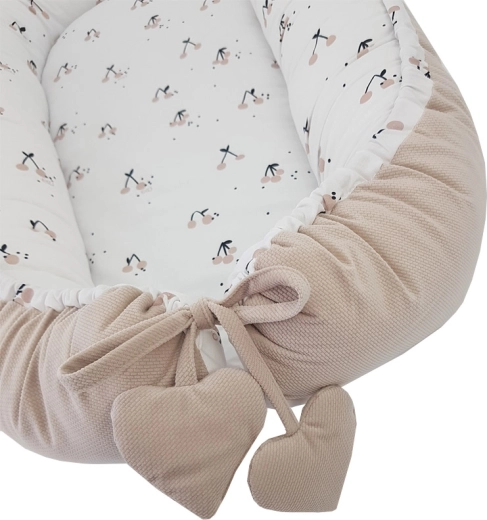 Behagelige materialer: bomuld og velvet minky