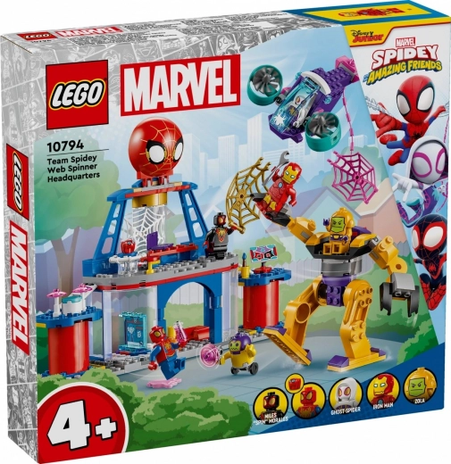 LEGO Marvel Spidey-holdets hovedkvarter 4+