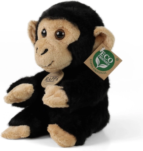 Bamsechimpanse siddende 18 cm ECO-FRIENDLY