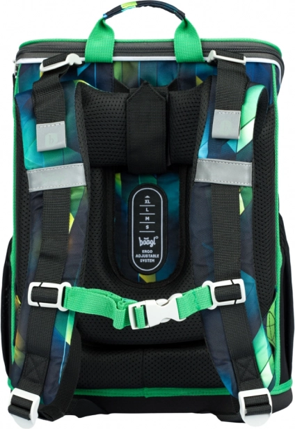 Ergonomisk skoletaske med justerbar ryg