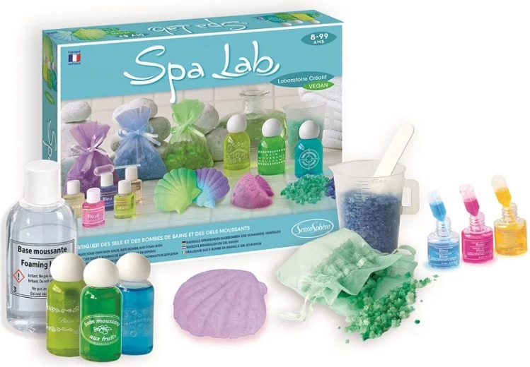 SentoSphere lav dit eget spa – kreativt sæt til badesalte og shower gels