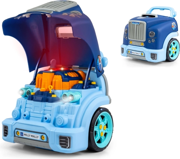 Milly Mally adskillelig motor N-GINE blå