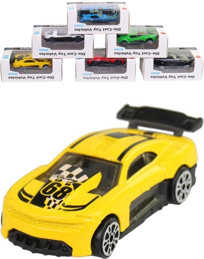 Racerbil i metal (formel) 1:64 i æske med vindue - 1 stk.