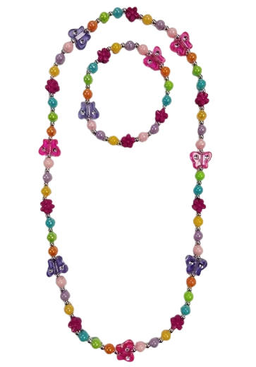 Sæt med børnesmykker Sommerfugl Sparkys