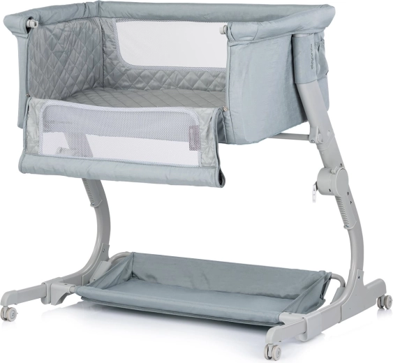 Sidebed til forældrenes seng med 3 højder