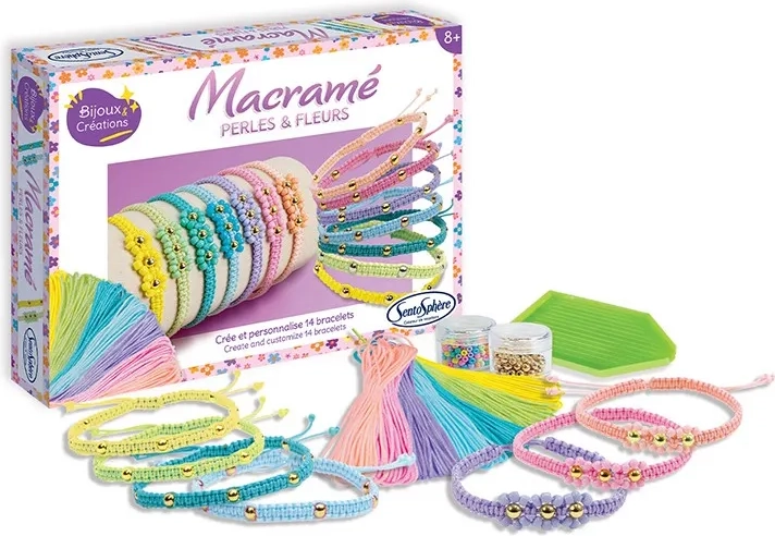Sentosphere fremstilling af macramé-armbånd