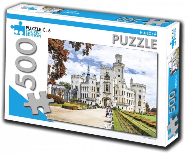 Puzzle Hluboká – turistisk udgave, 500 brikker
