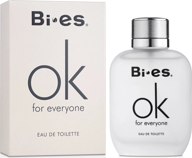 Tester af eau de toilette unisex BI-ES OK for Everyone 100 ml