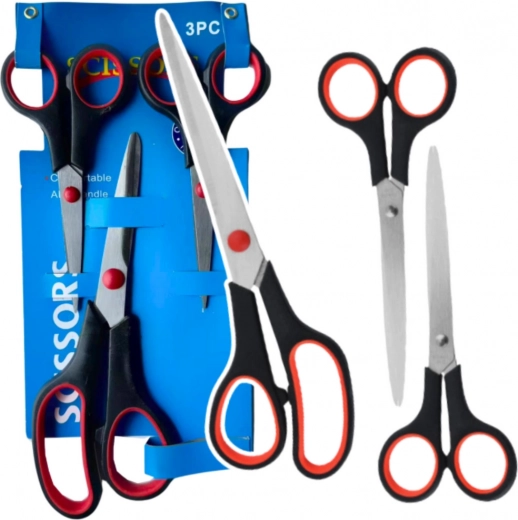 sæt med universelle kontorsakse 3 stk.