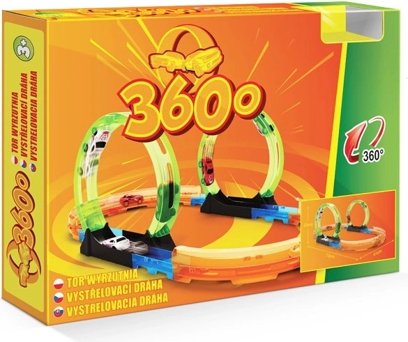 360-affyringsracerbane med dobbelt loop