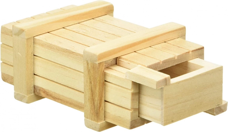 Goki magisk trææske med hemmelig skuffe