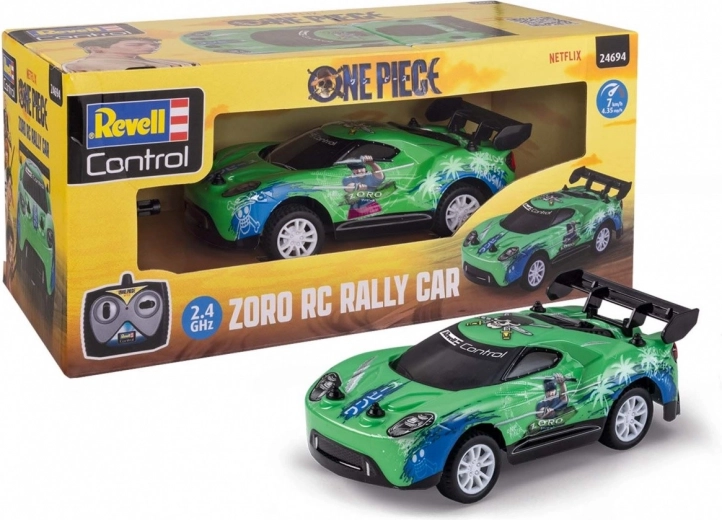 Zoro RC Rally Car One Piece fjernstyret racerbil