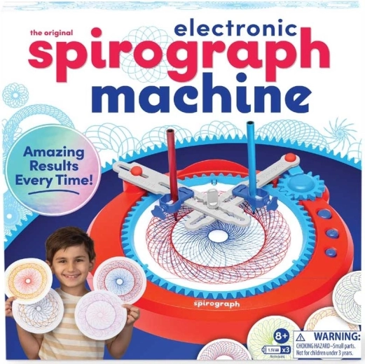 Elektronisk spirograf – kreativt tegnesæt