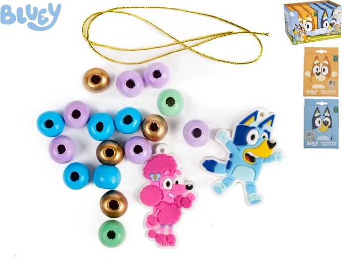 Bluey sæt til at lave armbånd og halskæder