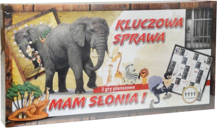 To familiespil: Nøglen til frihed og Jeg har en elefant