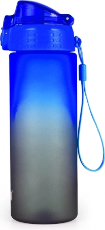 Drikkeflaske OXY Click 600 ml Ombre Black-Blue