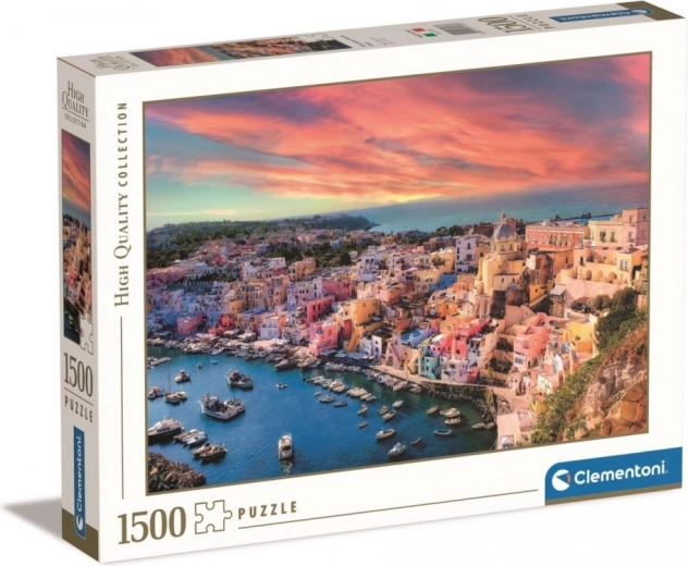 Clementoni puslespil Picturesque Procida Island 1500 brikker