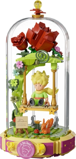 Magisk scene under gennemsigtigt dæksel