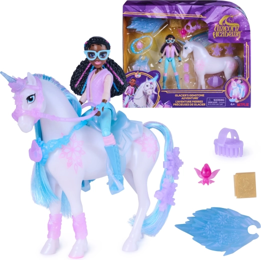 Spin Master Unicorn Academy figur­sæt Layla og Glacier med tilbehør